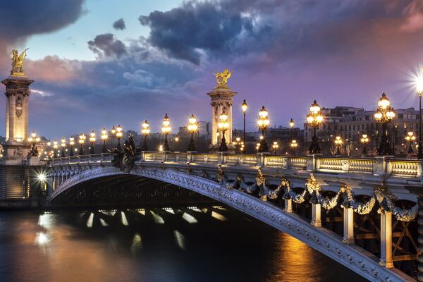 Мост фонарей